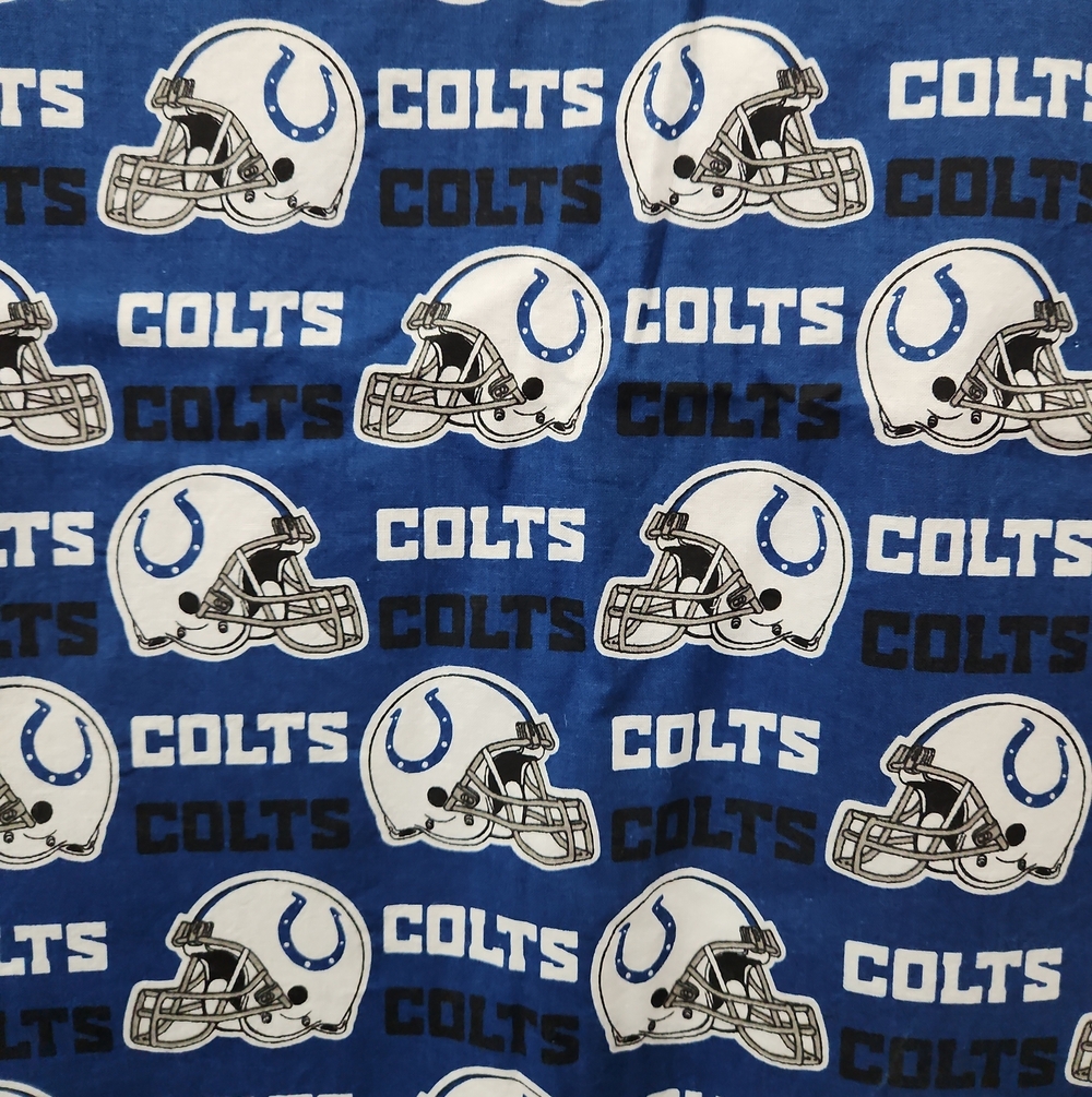 Fabric NFL Colts Helmet 1 Yard